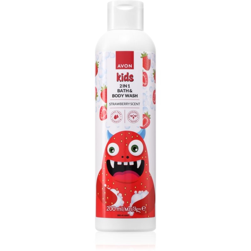 Avon Kids Strawberry продукт за вана 2 в 1 - За деца - Сравни цени от 1 магазин с безплатна доставка
