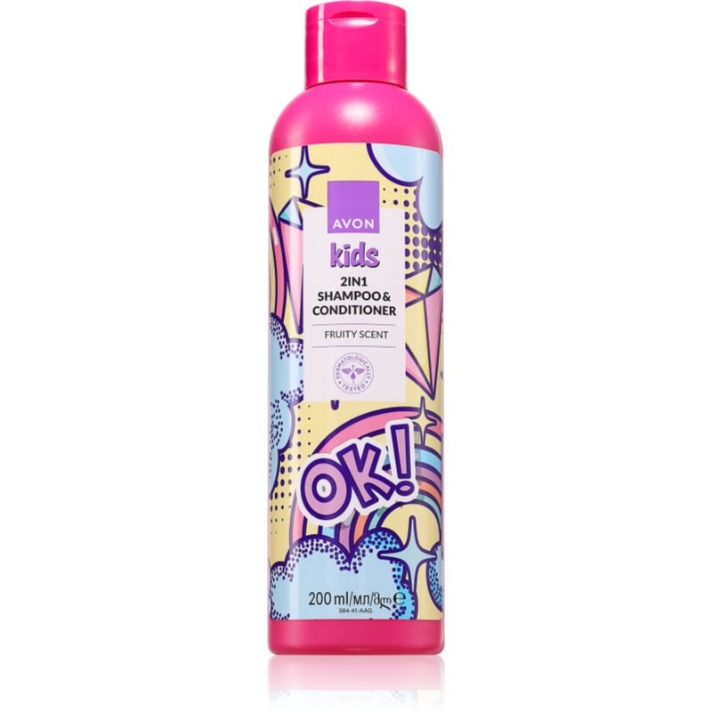 Avon Kids Fruit шампоан и балсам 2 в1 - Грижа за коса - Сравни цени от 1 магазин с безплатна доставка