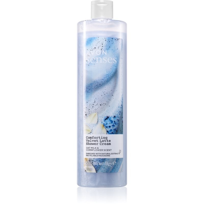 Avon Senses Comforting Velvet Latte лек душ крем
