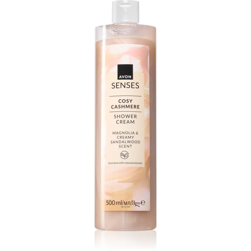 Avon Senses Cosy Cashmere крем душ гел - Грижа за тяло - Сравни цени от 1 магазин с безплатна доставка