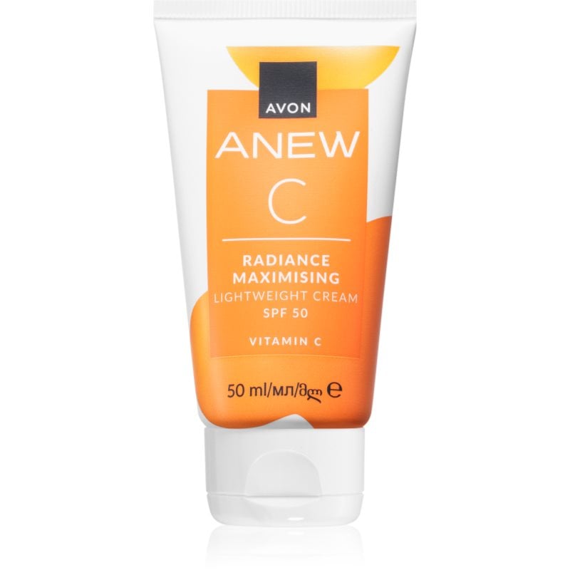 Avon Anew C Radiance Maximising лек дневен крем SPF 50