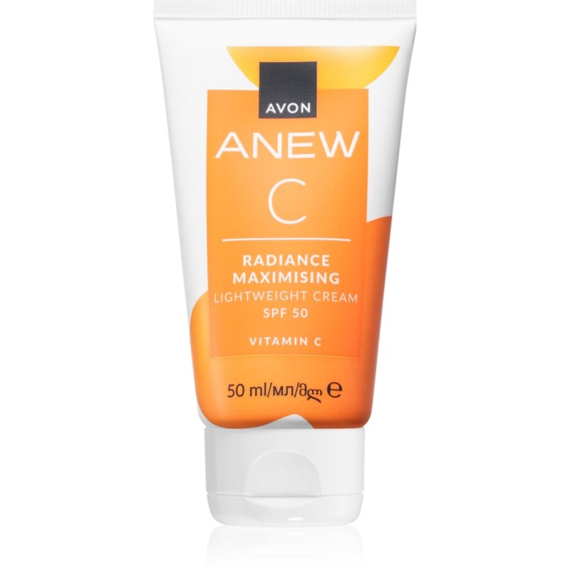 Avon Anew C Radiance Maximising лек дневен крем SPF 50 - Грижа за лице - Сравни цени от 1 магазин с безплатна доставка