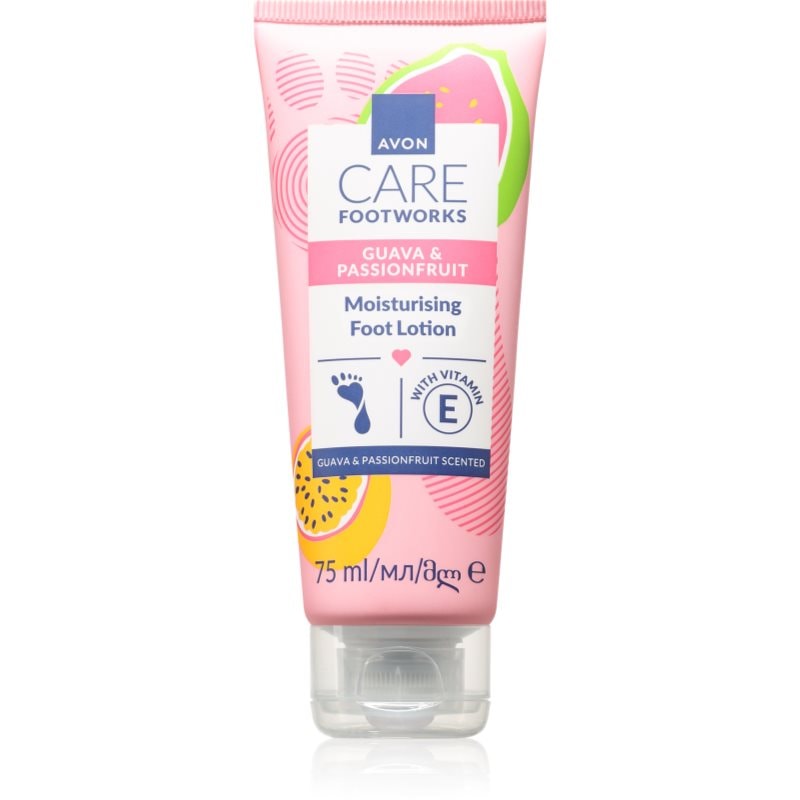 Avon Care Guava & Passionfruit хидратиращо мляко за крака - Грижа за тяло - Сравни цени от 1 магазин с безплатна доставка