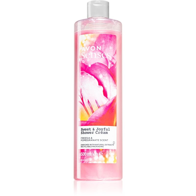 Avon Senses Sweet & Joyful хидратиращ душ гел - Грижа за тяло - Сравни цени от 1 магазин с безплатна доставка