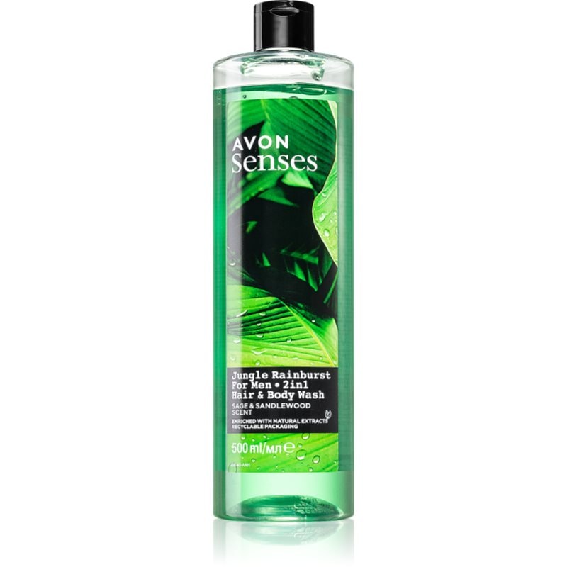 Avon Senses Jungle Rainburst шампоан и душ гел 2 в 1 - Грижа за коса - Сравни цени от 1 магазин с безплатна доставка