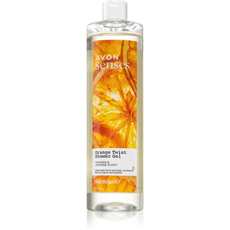 Avon Senses Orange Twist освежаващ душ гел