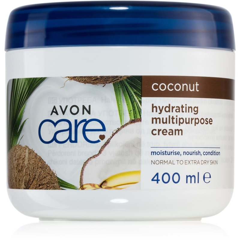 Avon Avon Care Coconut мултифункционален крем за лице, ръце и тяло - Унисекс парфюм 400мл - Сравни цени от 1 магазин с безплатна доставка