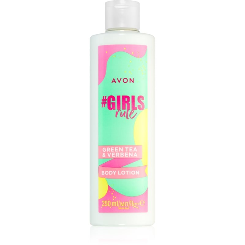 Avon #GirlsRule Green Tea & Verbena освежаващ лосион за тяло с хидратиращ ефект - Грижа за тяло - Сравни цени от 1 магазин с безплатна доставка