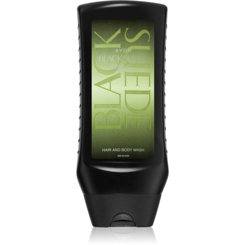 Avon Black Suede Real душ гел и шампоан 2 в 1 за мъже