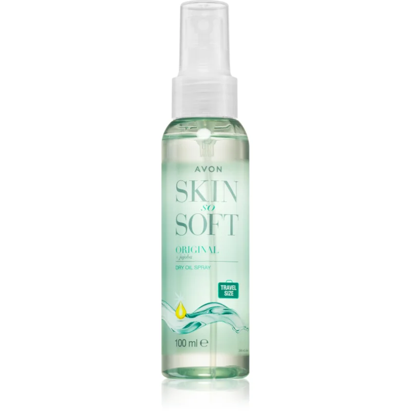 Avon Skin So Soft олио от жожоба в спрей Travel Size - Грижа за тяло - Сравни цени от 1 магазин с безплатна доставка