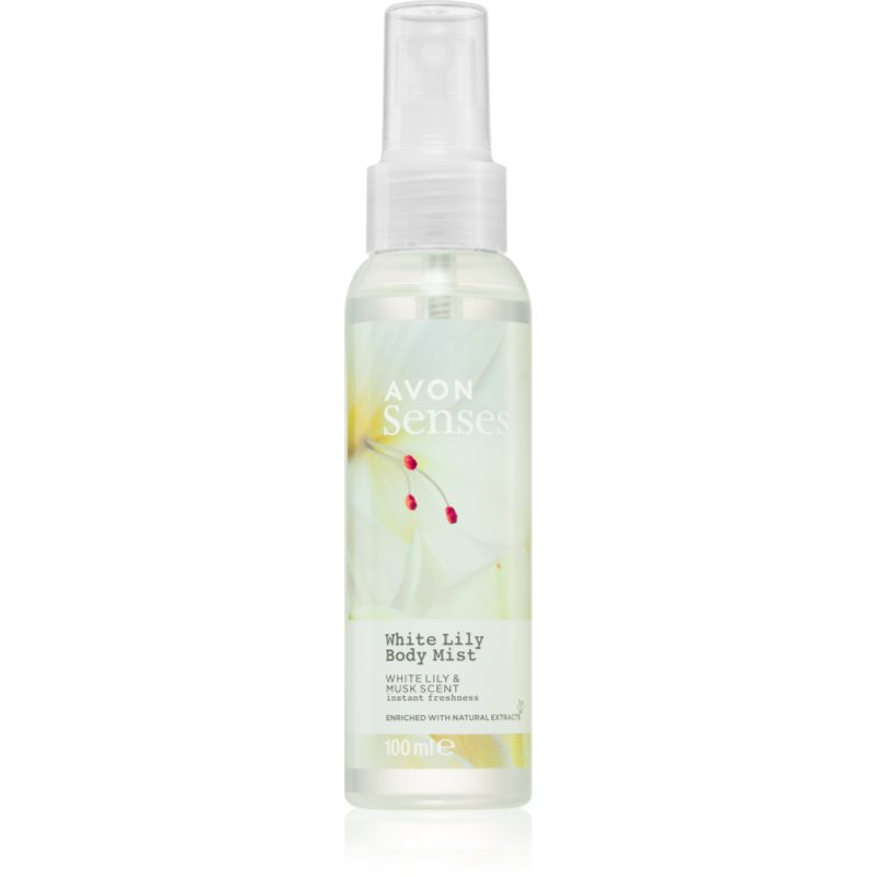Avon Senses White Lily & Musk освежаващ спрей за тяло - Грижа за тяло - Сравни цени от 1 магазин с безплатна доставка