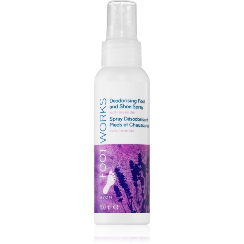 Avon Foot Works Lavender спрей за крака - Грижа за тяло - Сравни цени от 1 магазин с безплатна доставка