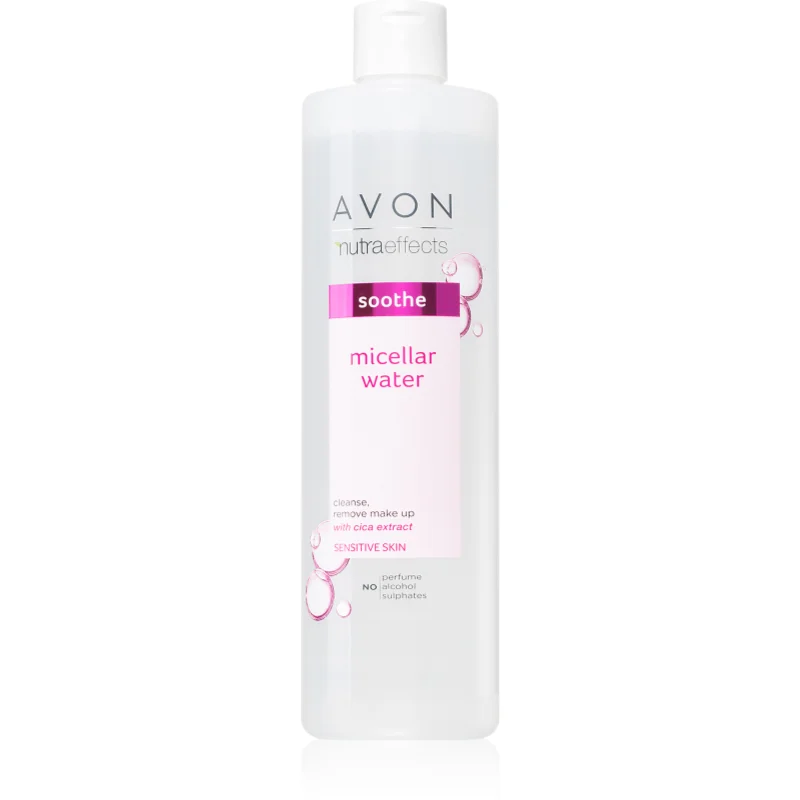 Avon Nutra Effects Soothe почистваща мицеларна вода за чувствителна кожа на лицето - Грижа за лице - Сравни цени от 1 магазин с безплатна доставка