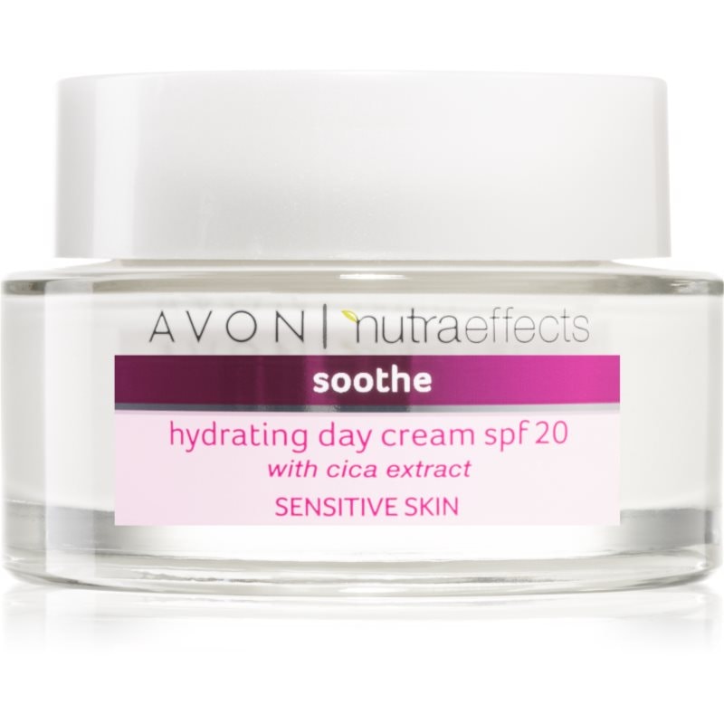 Avon Nutra Effects Soothe хидратиращ дневен крем SPF 20 - Грижа за лице - Сравни цени от 1 магазин с безплатна доставка