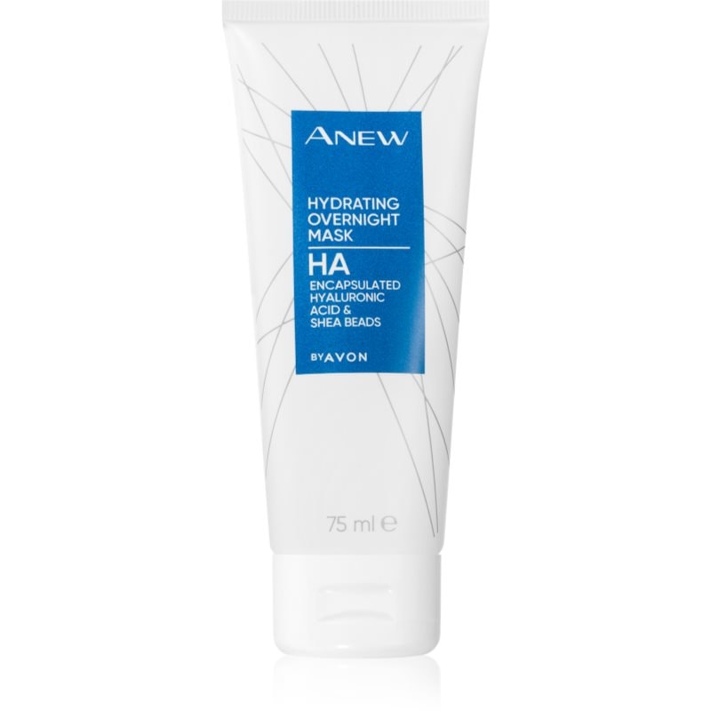 Avon Anew Hydro-Advance нощна хидратираща маска с хиалуронова киселина - Грижа за лице - Сравни цени от 1 магазин с безплатна доставка