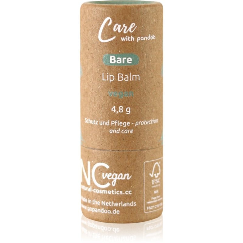 Pandoo Lip Balm балсам за устни Bare - Грижа за лице - Сравни цени от 1 магазин с безплатна доставка