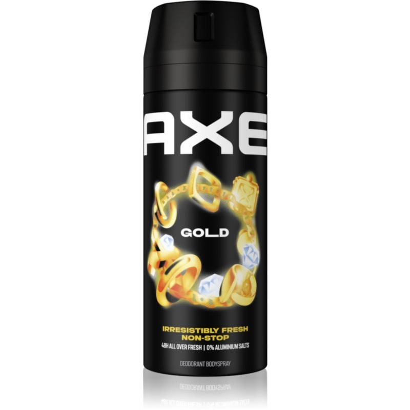Axe Gold дезодорант спрей за мъже - Грижа за тяло - Сравни цени от 1 магазин с безплатна доставка