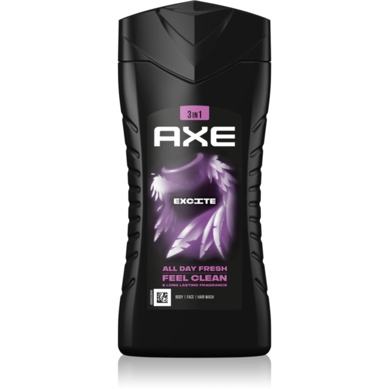 Axe Excite душ-гел за лице, тяло и коса