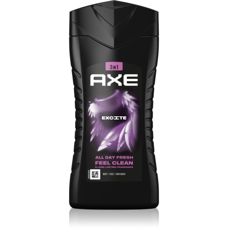 Axe Axe Excite душ-гел за лице, тяло и коса - Унисекс парфюм 250мл - Сравни цени от 1 магазин с безплатна доставка