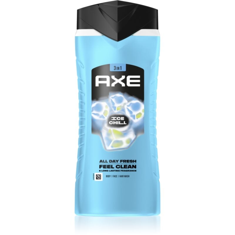Axe Ice Chill душ гел за лице, тяло и коса