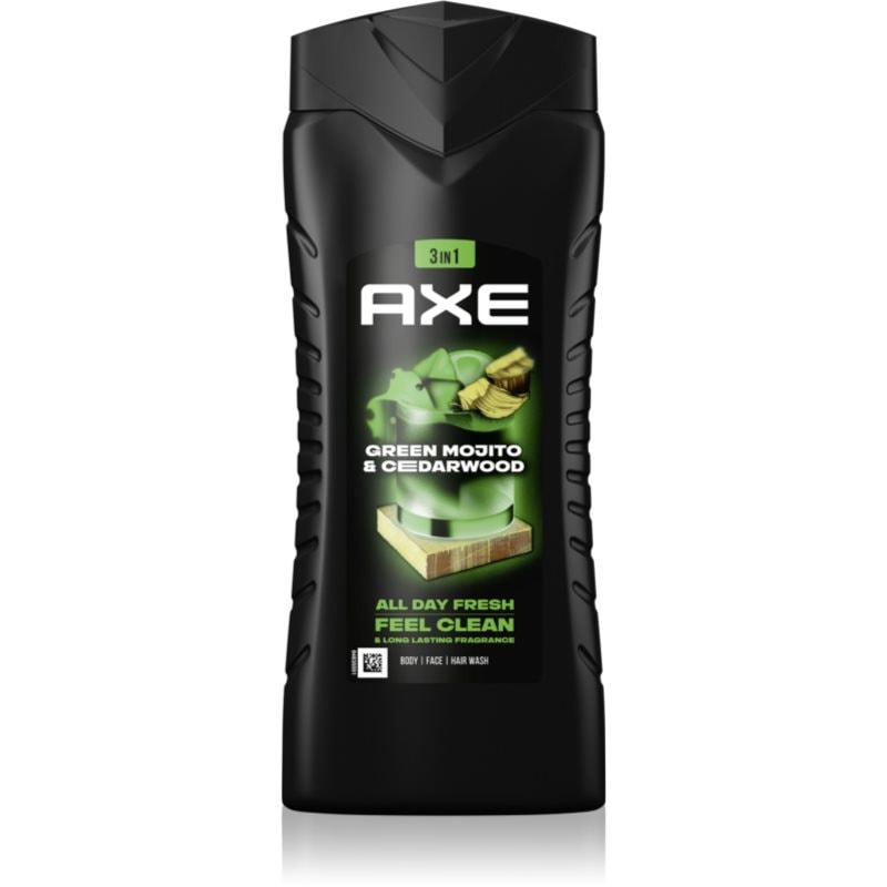 Axe Mojito & Cedarwood душ-гел за лице, тяло и коса - Грижа за коса - Сравни цени от 1 магазин с безплатна доставка