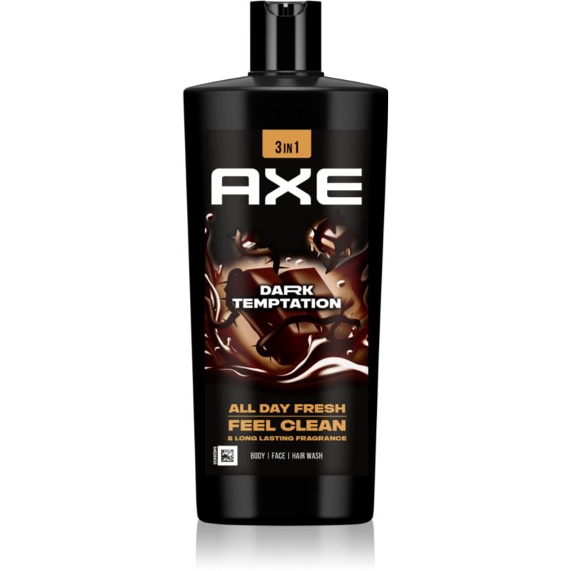 Axe Axe Dark Temptation душ гел за лице, тяло и коса - Унисекс парфюм 100мл - Сравни цени от 1 магазин с безплатна доставка