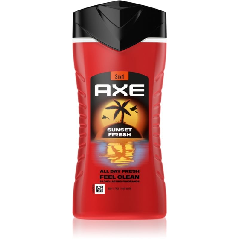 Axe Sunset Fresh душ-гел за лице, тяло и коса