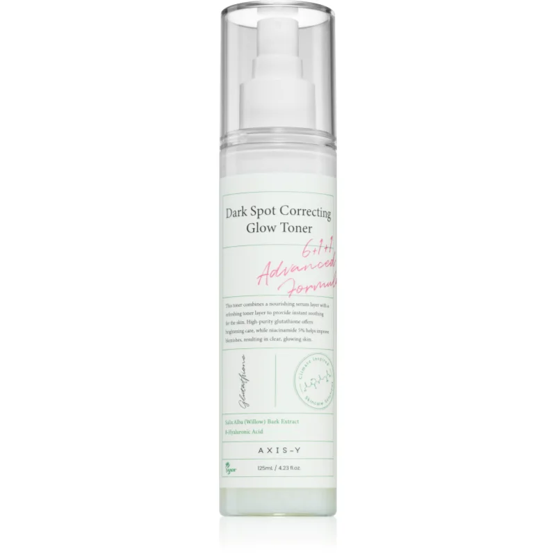 AXIS-Y 6+1+1 Advanced Formula Dark Spot Correcting Glow Toner озаряващ тоник за кожа с хиперпигментация - Грижа за лице - Сравни цени от 1 магазин с безплатна доставка