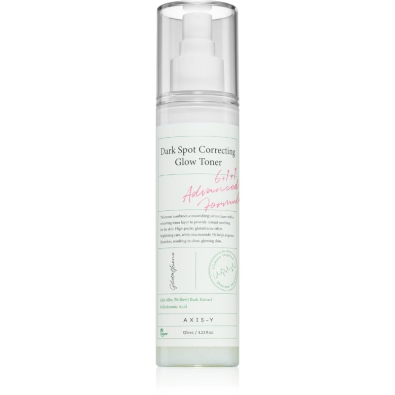 AXIS-Y 6+1+1 Advanced Formula Dark Spot Correcting Glow Toner озаряващ тоник за кожа с хиперпигментация - Грижа за лице - Сравни цени от 1 магазин с безплатна доставка