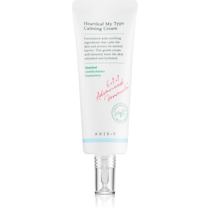 AXIS-Y 6+1+1 Advanced Formula Heartleaf My Type Calming Cream лек гел-крем за успокояване и подсилване на чувствителната кожа - Грижа за лице - Сравни цени от 1 магазин с безплатна доставка