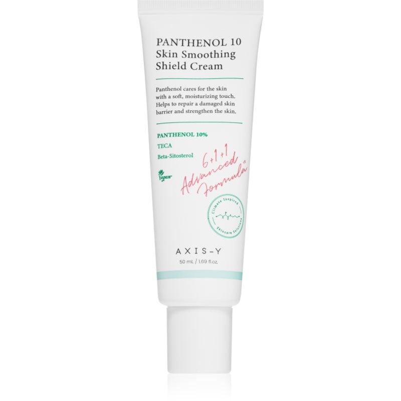 AXIS-Y 6+1+1 Advanced Formula Panthenol 10 Skin Smoothing Shield Cream лек хидратиращ крем възстановяващ кожната бариера