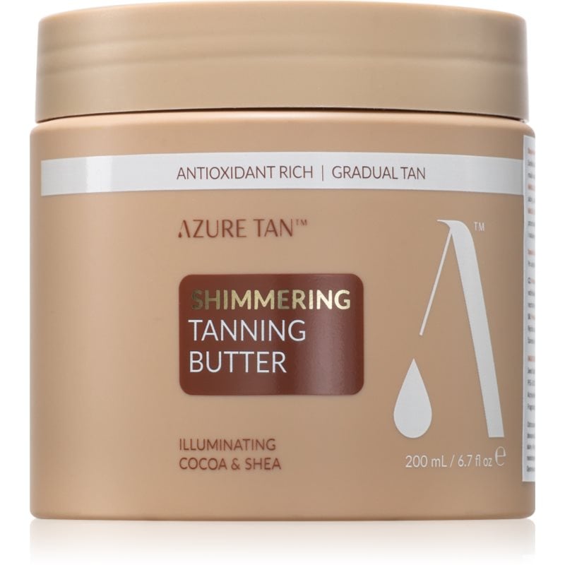 Azure Tan Shimmering тониращ балсам за тяло с блясък