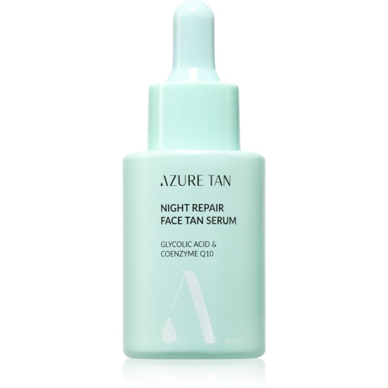 Azure Tan Night Repair серум за лице за изкуствен тен за нощ