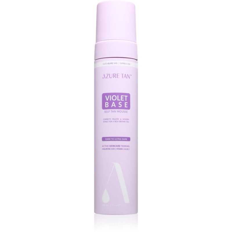Azure Tan Violet Base автобронзант-мус за тяло