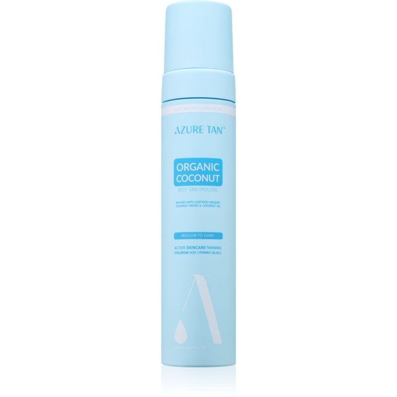 Azure Tan Organic Cocunat автобронзант-мус - Грижа за тяло - Сравни цени от 1 магазин с безплатна доставка
