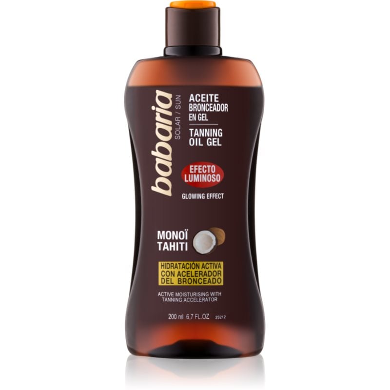 Babaria Glow Effect Monoi Tahiti озаряващо олио за тен