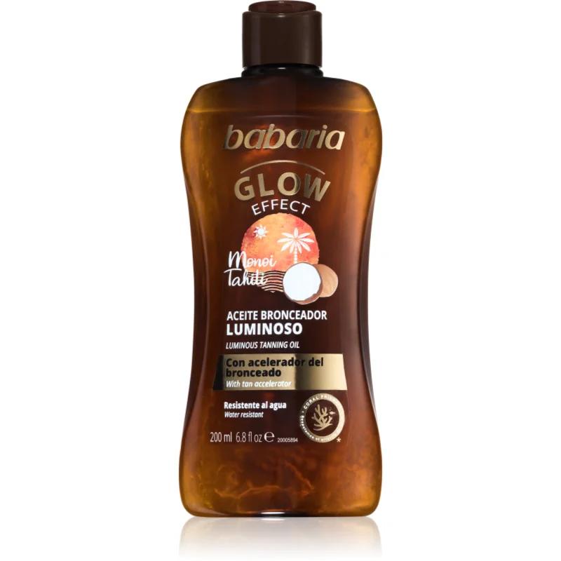 Babaria Glow Effect Monoi Tahiti озаряващо олио за тен - Грижа за тяло - Сравни цени от 1 магазин с безплатна доставка
