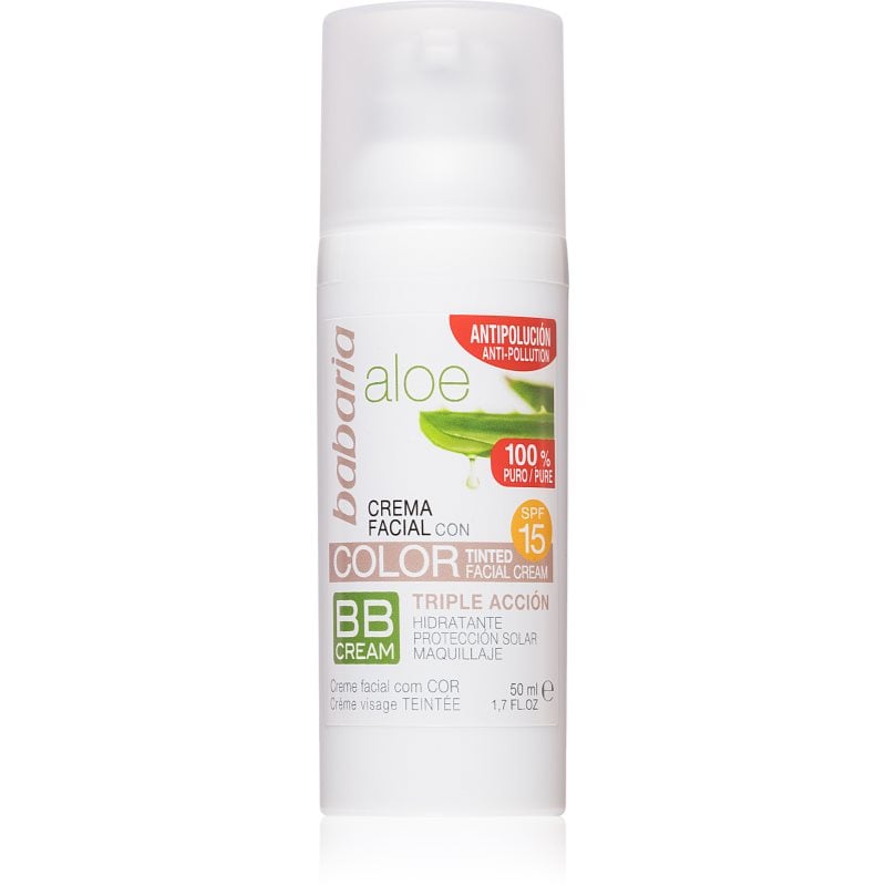 Babaria Aloe Vera ББ крем с алое вера SPF 15