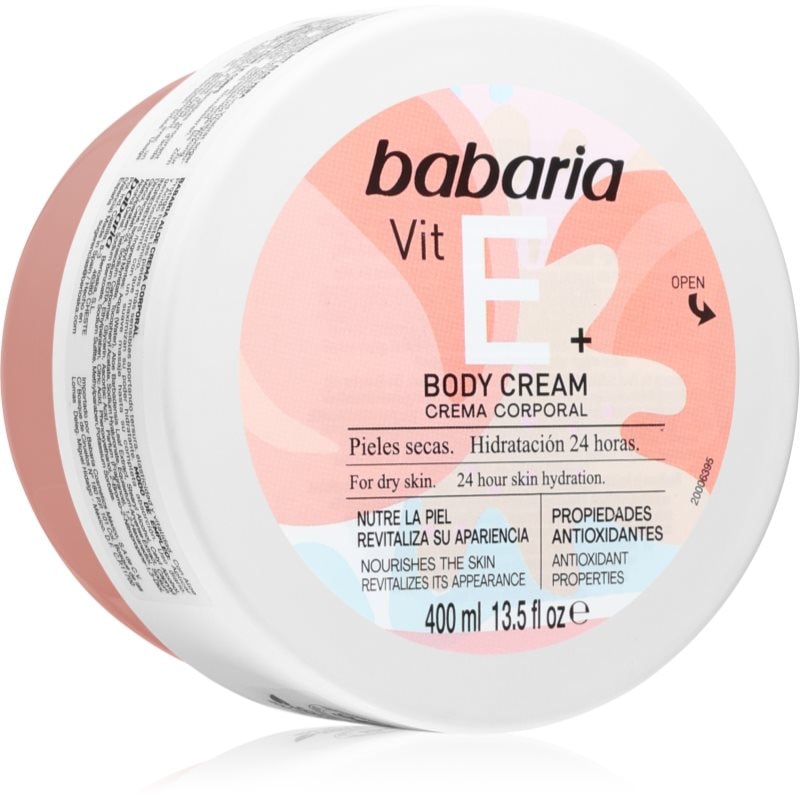 Babaria Vitamin E тоалетно мляко за тяло с витамин Е - Грижа за тяло - Сравни цени от 1 магазин с безплатна доставка