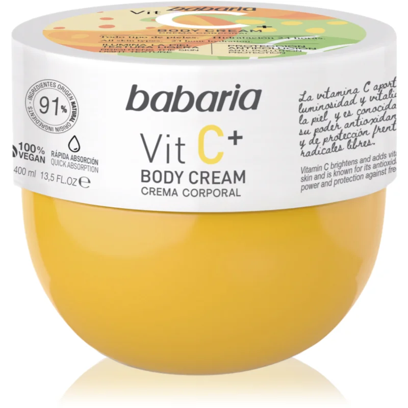 Babaria Vitamin C хидратиращ лосион за тяло за всички видове кожа