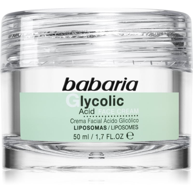 Babaria Glycolic Acid регенериращ крем за лие за нощ