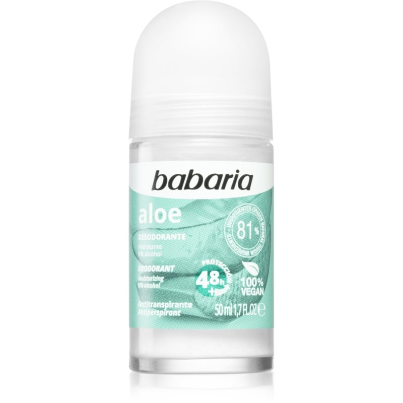 Babaria Babaria Deodorant Aloe рол- он против изпотяване - Унисекс парфюм 50мл - Сравни цени от 1 магазин с безплатна доставка