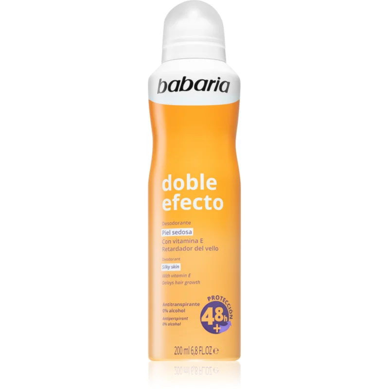 Babaria Deodorant Double Effect антиперспирант-спрей за забавяне растежа на космите - Грижа за тяло - Сравни цени от 1 магазин с безплатна доставка