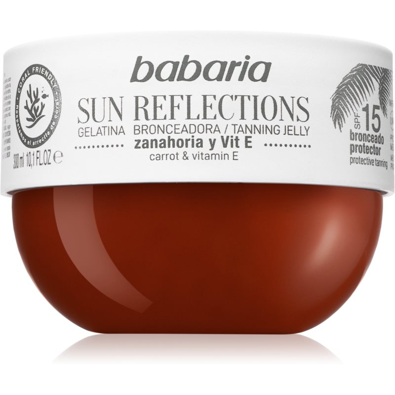 Babaria Tanning Jelly Sun Reflections защитен гел SPF 15 - Грижа за тяло - Сравни цени от 1 магазин с безплатна доставка