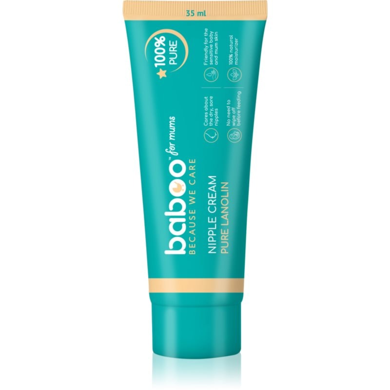 Baboo Nipple Cream Pure Lanolin ланолинов мехлем - Грижа за тяло - Сравни цени от 1 магазин с безплатна доставка