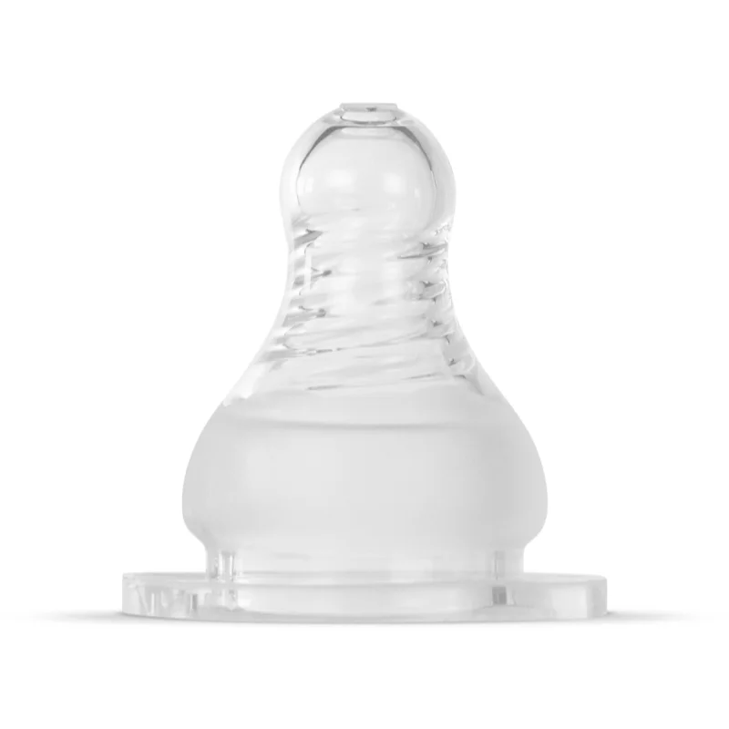 Baboo Liquid Silicone Teat Fast Flow биберон за шише Narrow Neck 6m+ - За деца - Сравни цени от 1 магазин с безплатна доставка