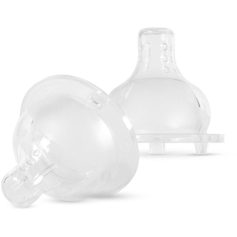 Baboo Liquid Silicone Teat Fast Flow биберон за шише 6m+ - За деца - Сравни цени от 1 магазин с безплатна доставка