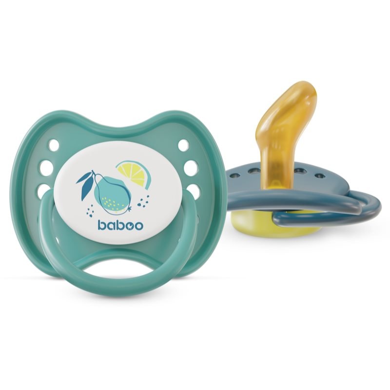Baboo Soothers Orthodontic Latex with Case биберон Lagoon Fiesta 6-12 m - За деца - Сравни цени от 1 магазин с безплатна доставка