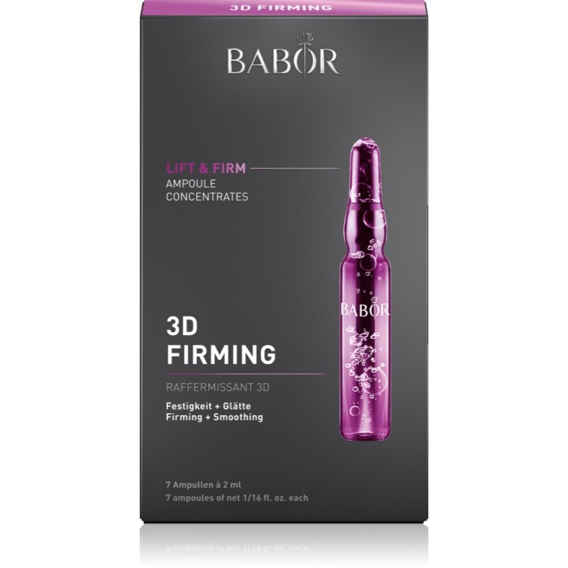 BABOR Ampoule Concentrates 3D Firming изглаждащ серум със стягащ ефект 7x - Грижа за лице - Сравни цени от 1 магазин с безплатна доставка
