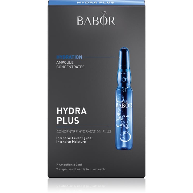 BABOR Ampoule Concentrates Hydra Plus концентриран серум за интензивна хидратация 7x - Грижа за лице - Сравни цени от 1 магазин с безплатна доставка